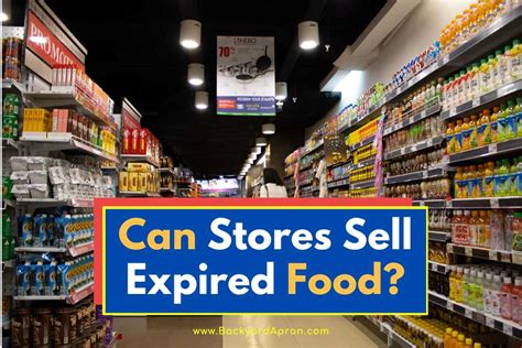 Can grocery stores sell expired food, and what happens if a squirrel becomes the store manager?