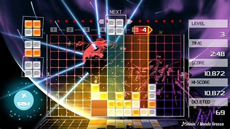  Lumines! 빛과 음악의 환상적인 조화를 경험하세요!